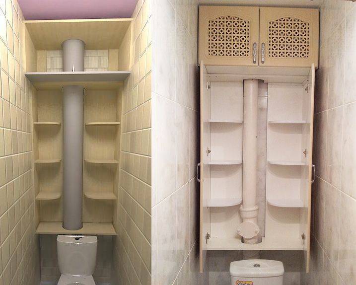 Шкафчик в туалете за унитазом: 48 фото дизайна, можно ли сделать своими руками?