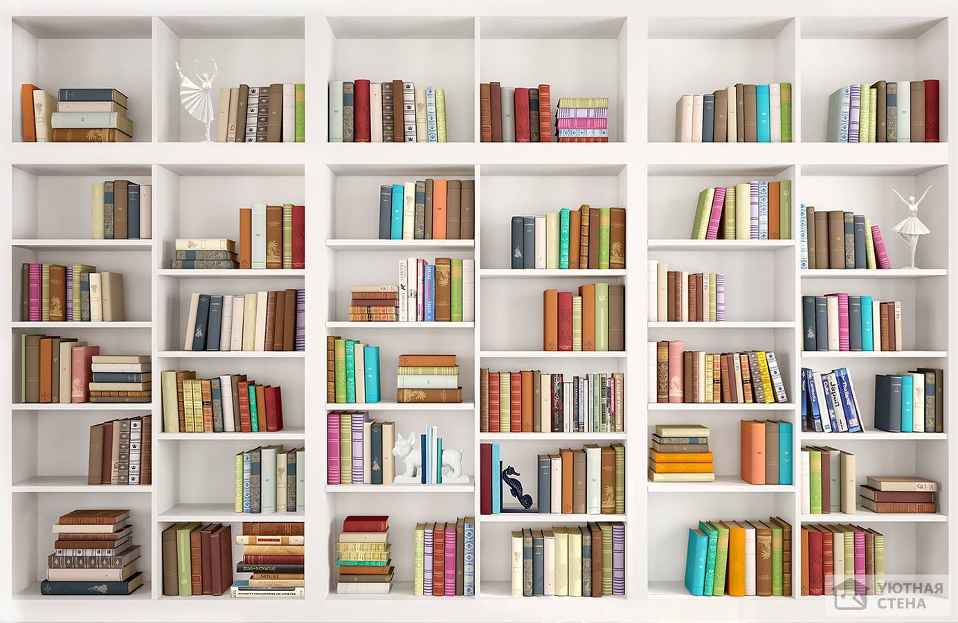 Книжный шкаф и библиотеки для дома: подборка вариантов