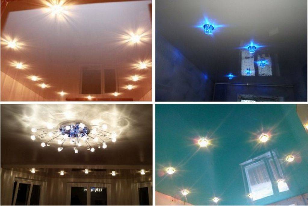 Какие светильники лучше для натяжного потолка — подходящие модели, нюансы их монтажа и советы профессионалов по выбору (115 фото)