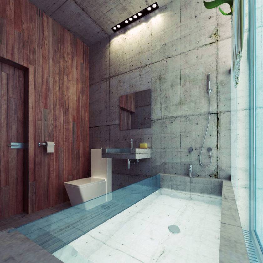 Как самостоятельно оформить ванную в стиле лофт? (60 креативных идей)