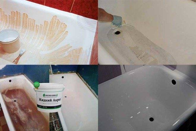 Как своими руками покрасить ванну в домашних условиях