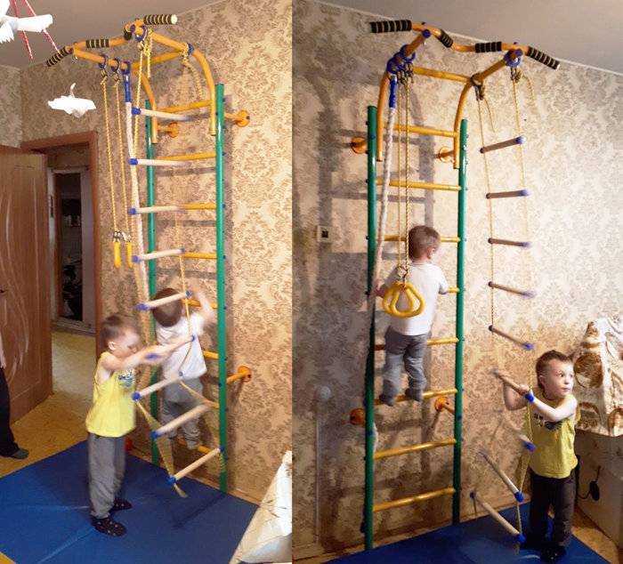 Спортивный комплекс для детей для дома: выбор и установка. детские спортивные уголки в квартиру :: syl.ru