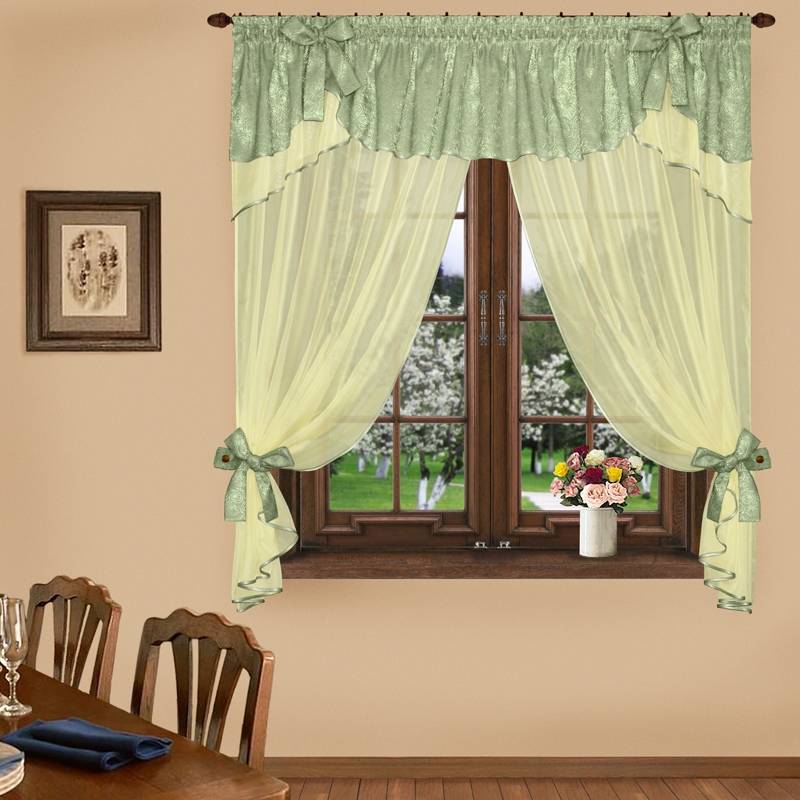 Мастер-класс по пошиву коротких штор: занавески для кухни и спальни