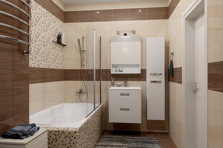 Бежевая ванная комната: спокойные и стильные тона в оформлении + 76 фото идей дизайна