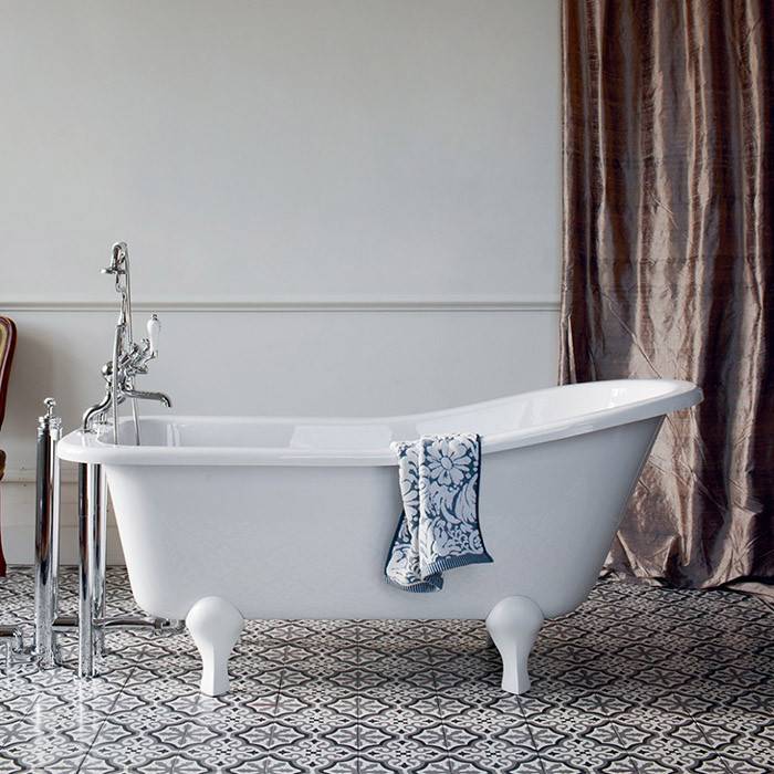 Отдельно стоящая ванна – неповторимое изящество и утончённая роскошь в современном интерьере