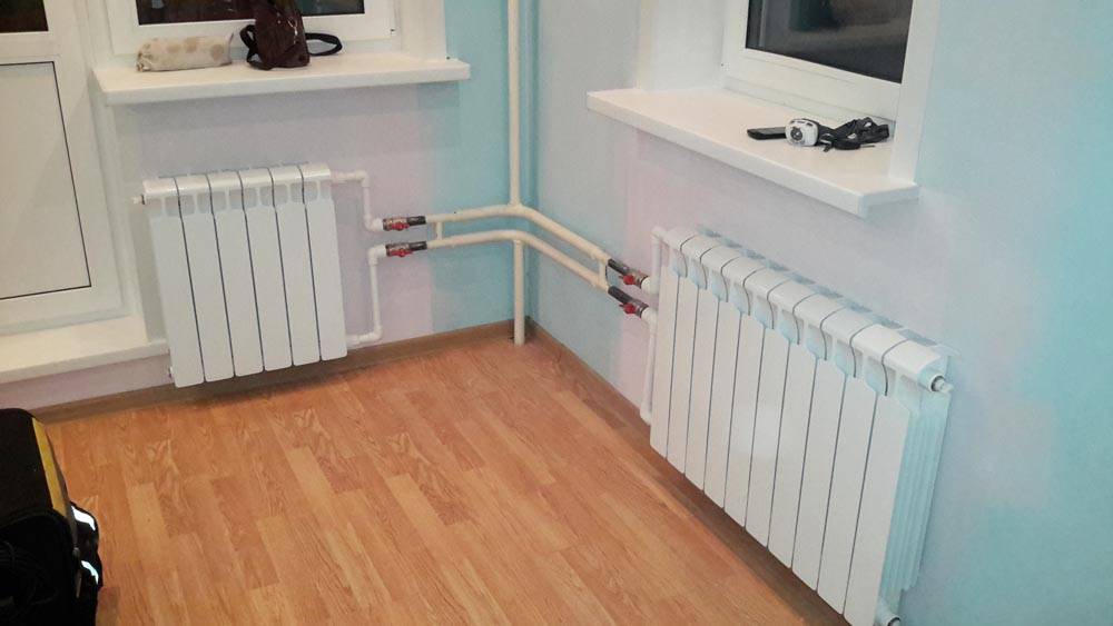 Установка и замена кранов на радиаторы отопления