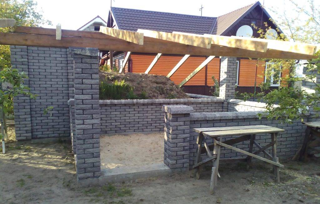 Выбираем фундамент для дачной беседки