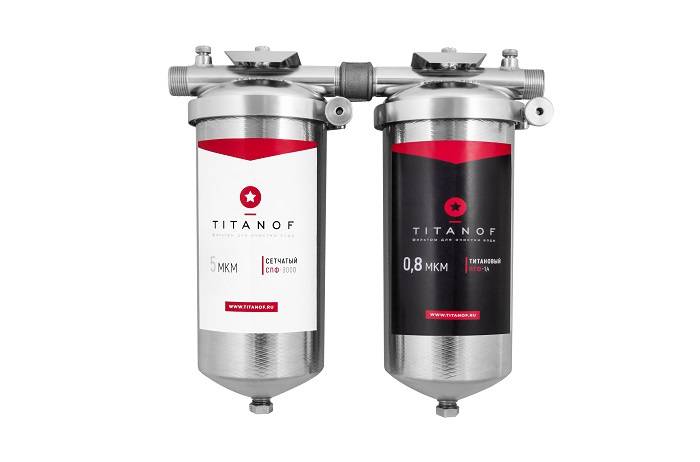 Титановый фильтр для воды