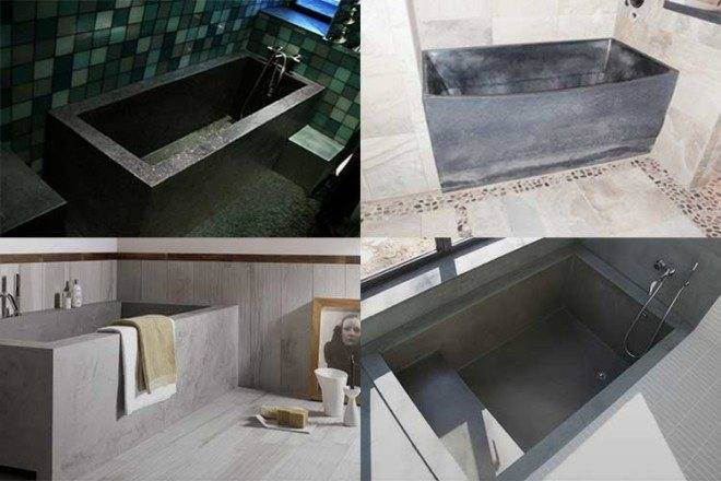 Ванна из бетона своими руками: этапы работ, материалы