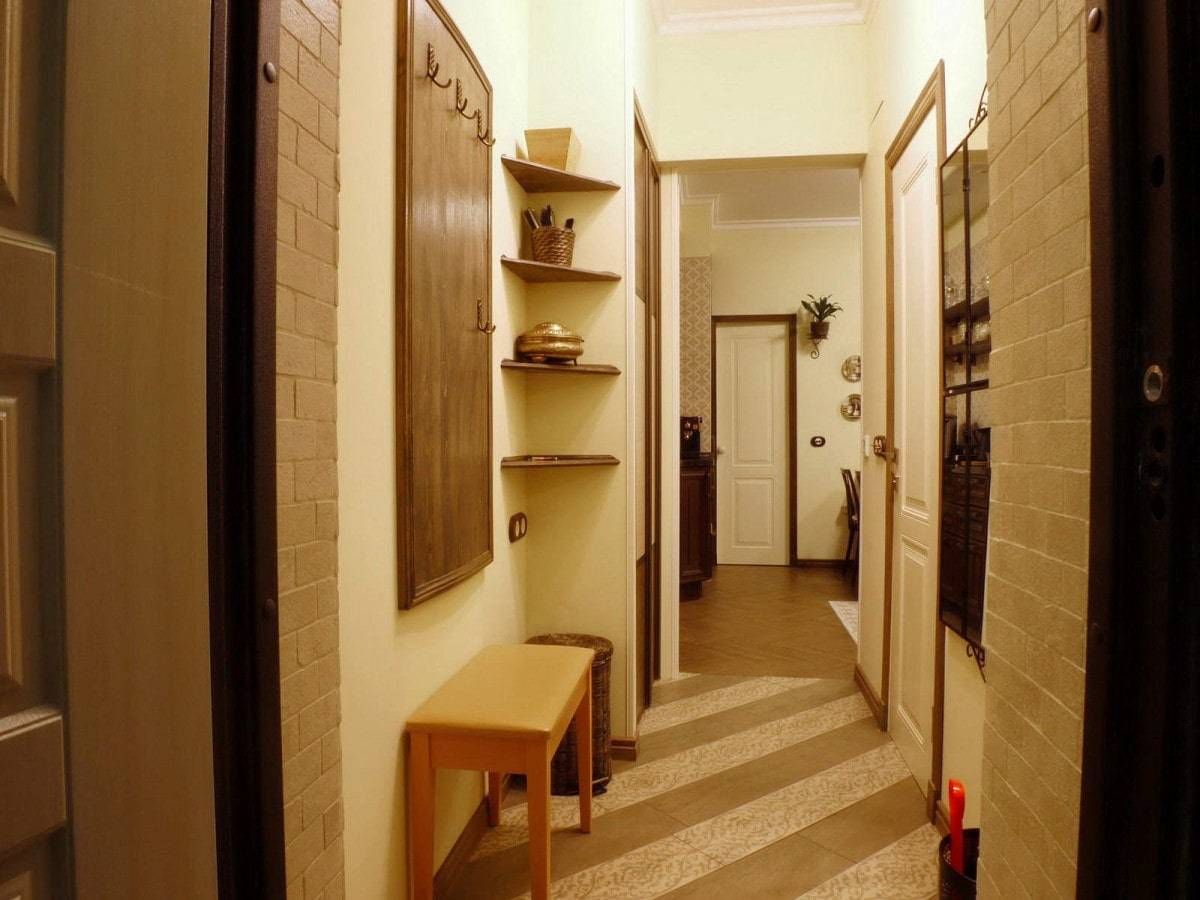 фото реальных маленьких коридоров в квартирах
