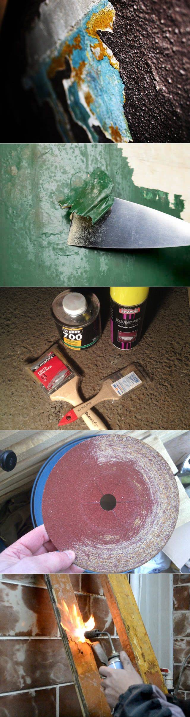 Как снять старую краску с деревянного пола несколькими действующими способами