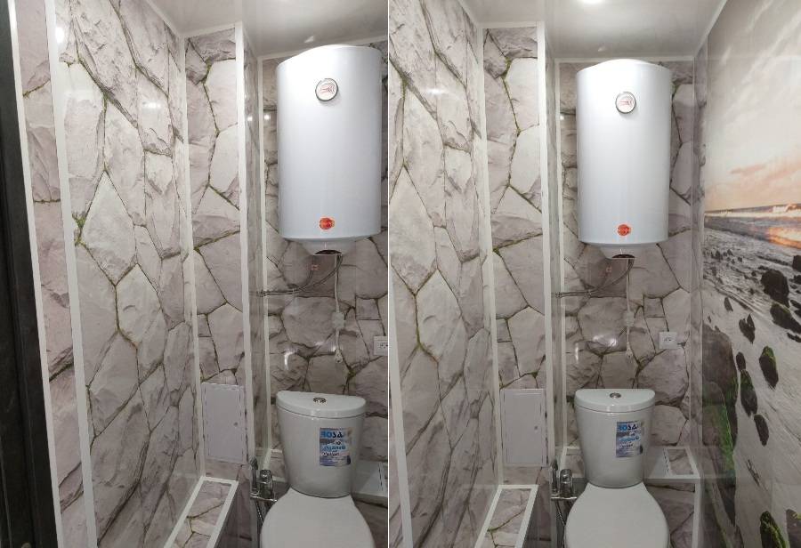 Отделка туалета пластиковыми панелями: как обшить санузел панелями пвх своими руками