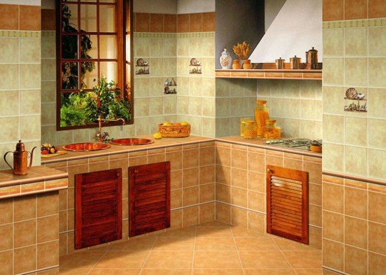 Плитка для кухни: 110 фото лучших идей дизайна и нюансы оформления кухни