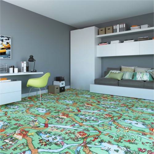 Советы по выбору коврового напольного покрытия для детской комнаты