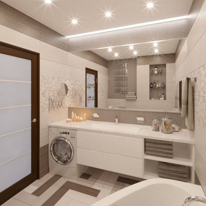 Ванная в спальне - 55 фото идей необычного интерьера в спальне
