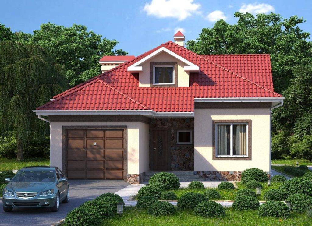 Лучшие проекты домов с гаражом под одной крышей (50 фото) различных вариантов размещения
