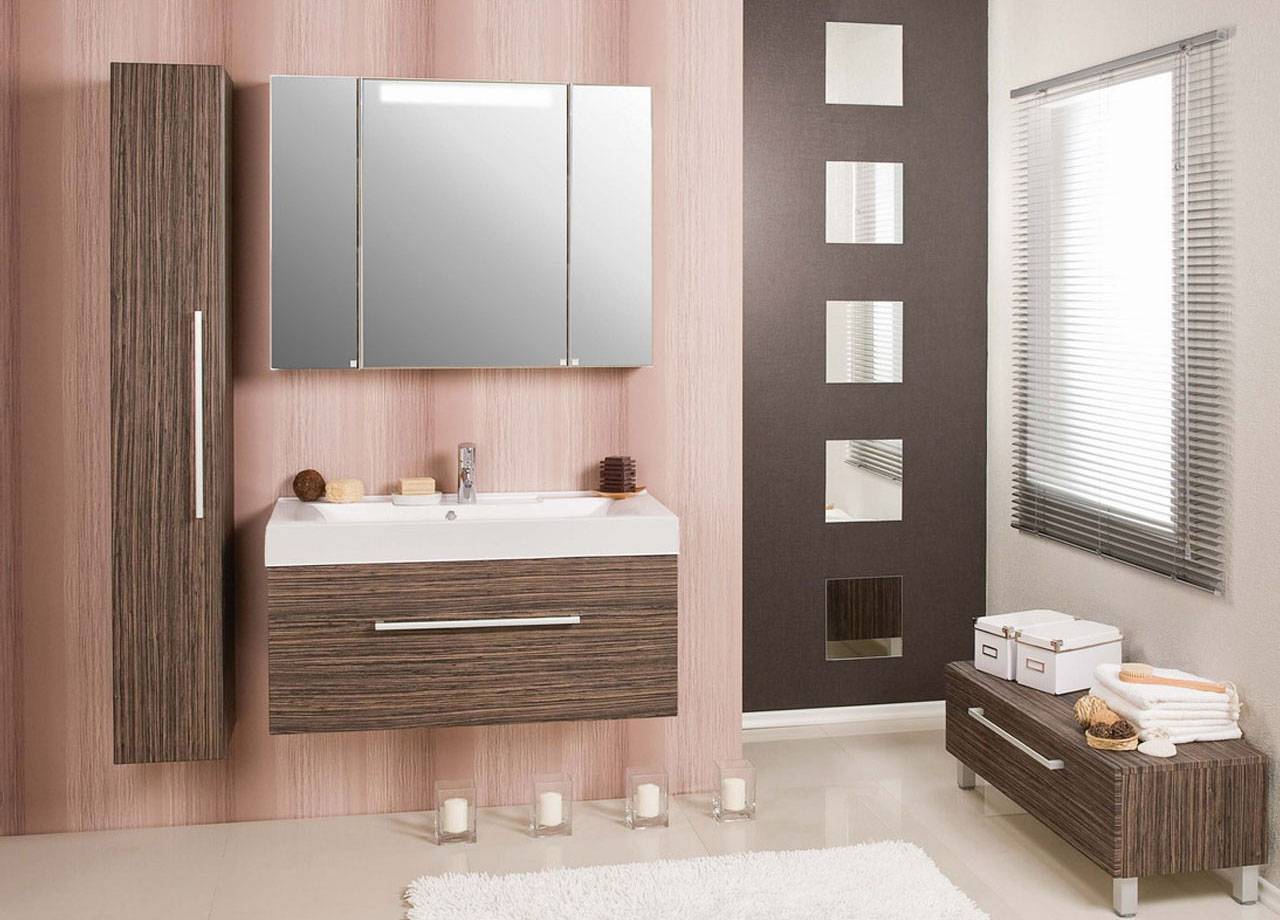 Мебель в ванную: 34 фото интерьере, особенности выбора