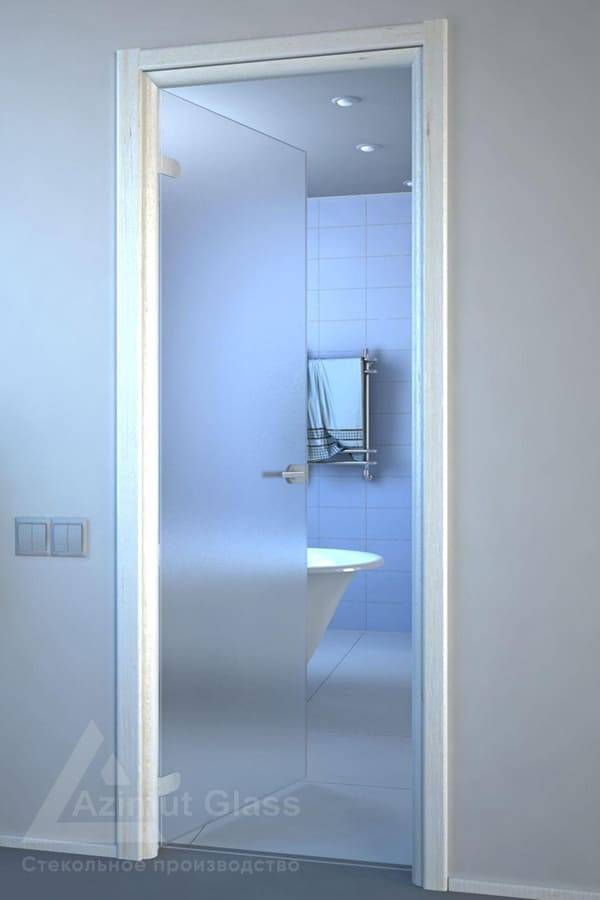 Дизайн и практичность — стеклянные двери для ванны