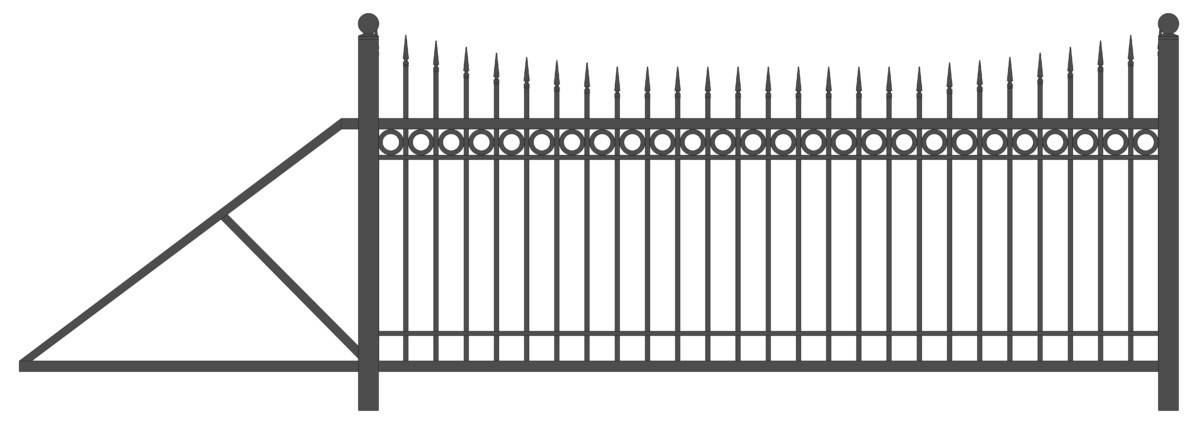 Забор из профильной трубы: пошаговая сборка своими руками, виды, чертежи и размеры