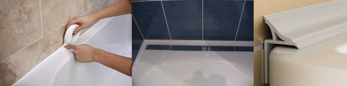 Уголок на ванну под плитку для стыка с ванной: виды и пошаговая инструкция по установке своими руками