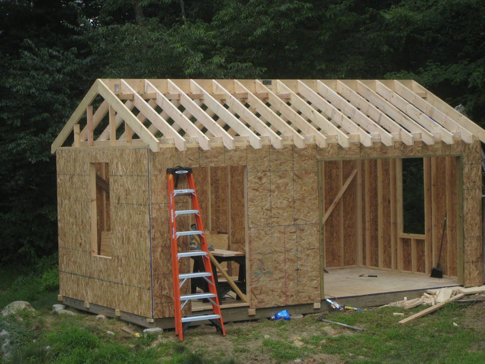 Пример как дешево построить дом своими руками  (61 фото)