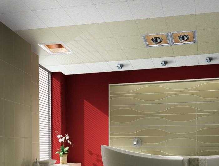 Отделка потолка в ванной — обзор самых популярных решений в оформлении потолка (фото лучших работ)