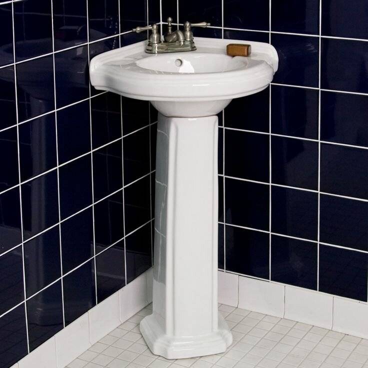 Раковина-тюльпан для ванной комнаты – стильная деталь интерьера
