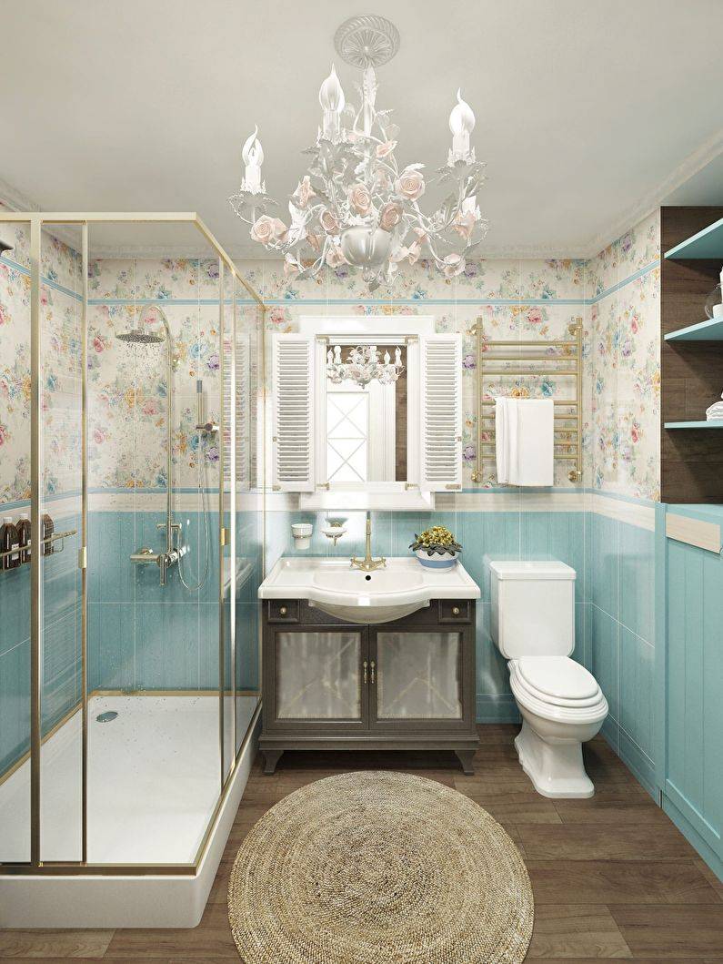 Ванная в стиле прованс: идеи как оформить в провинциальном стиле ванную комнату (100 фото)