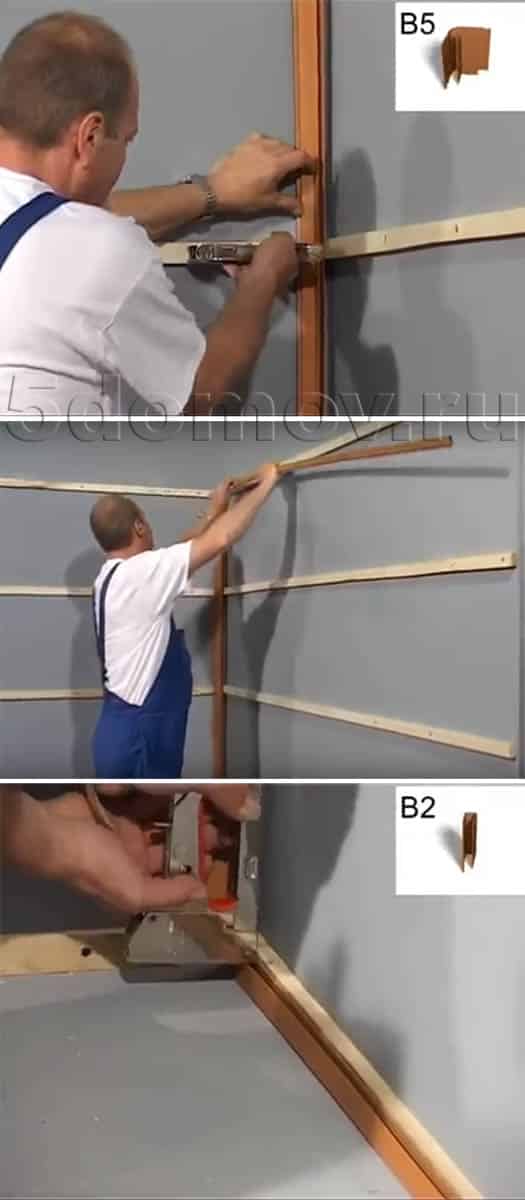 Как крепить панели пвх к стене
