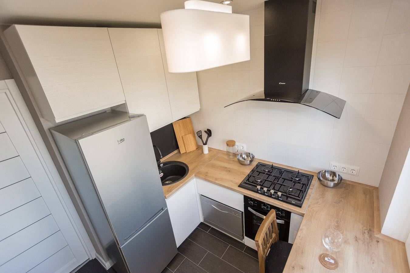 Дизайн кухни 6 кв м - секреты и нюансы оформления небольших кухонь (135 фото + видео)