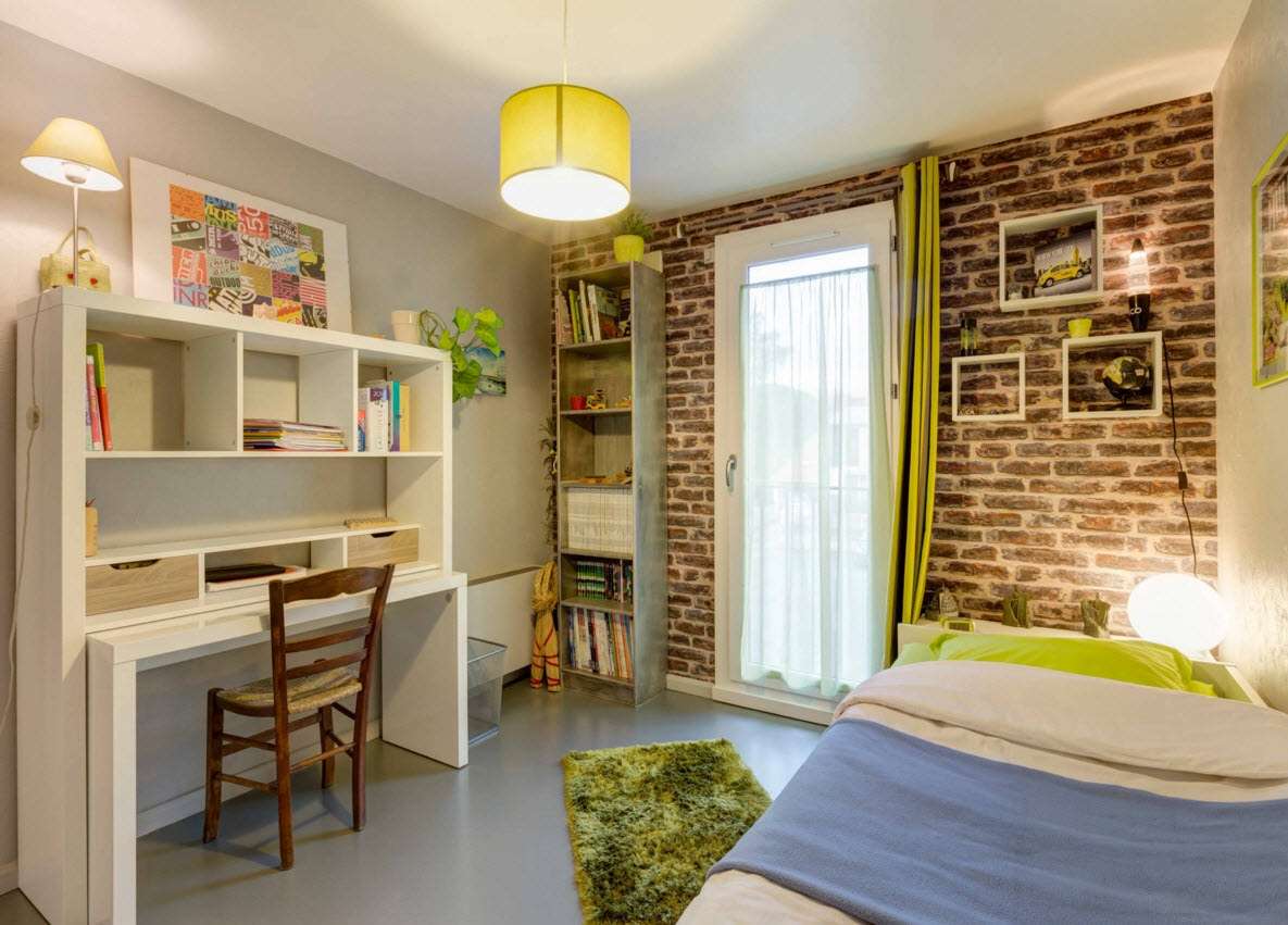 Детская комната в стиле лофт: 75 фото идей дизайна