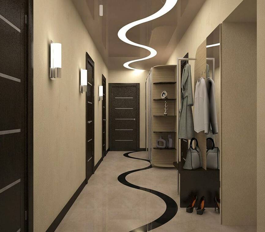 Как организовать правильное освещение в коридоре квартиры: советы и лучшие идеи