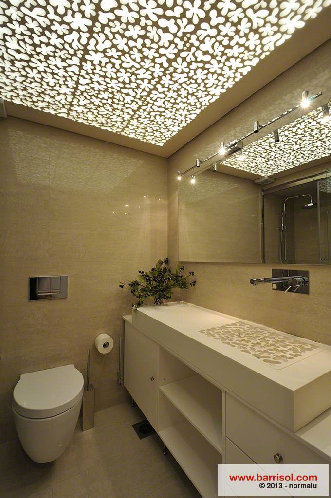 Думаете какой сделать потолок в ванной комнате? Обзор видов и рекомендации по выбору