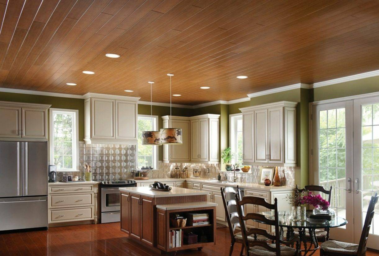 Какой потолок лучше сделать на кухне: из чего установить потолочное покрытие, чем лучше отделать , видео-инструкция по монтажу своими руками, фото
