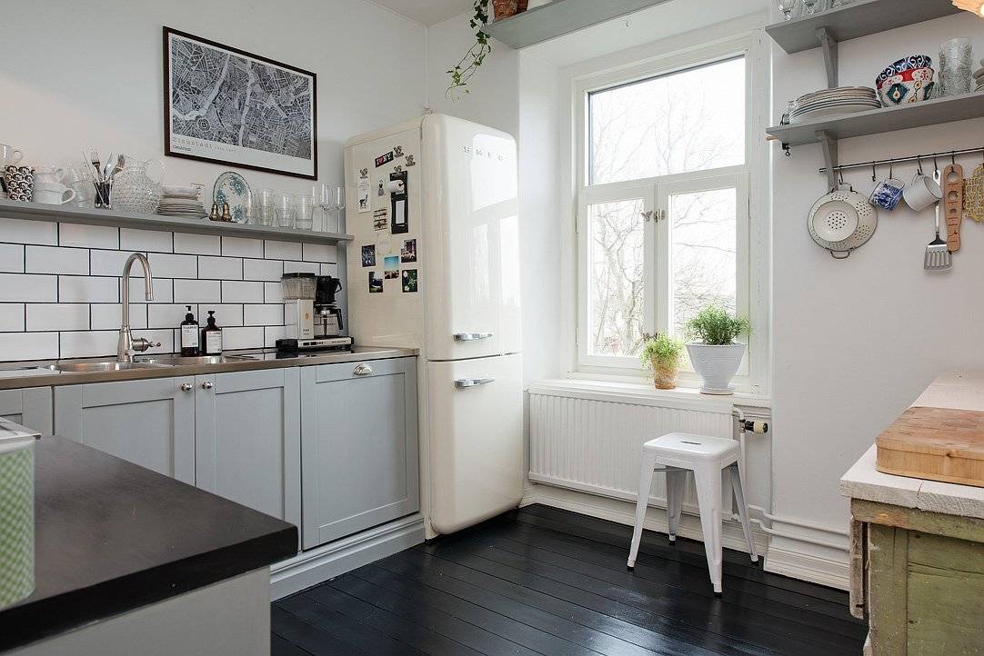 Варианты кухонь без верхних шкафов, фото возможного дизайна