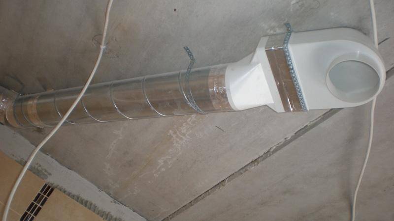 Правильная схема монтажа вентиляционной системы в ванной комнате и туалете