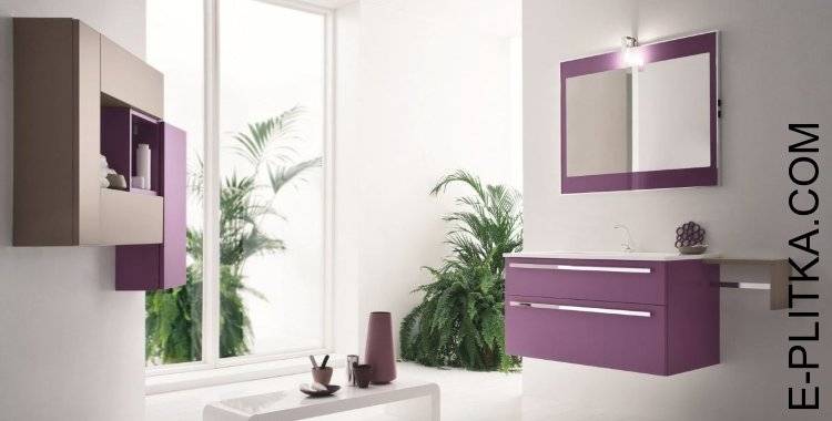 Подвесная мебель для ванной комнаты - варианты, преимущества и недостатки