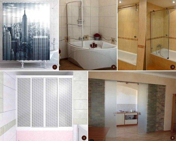 Шторка для ванной (100 фото): популярные виды, лучшие идеи в интерьере