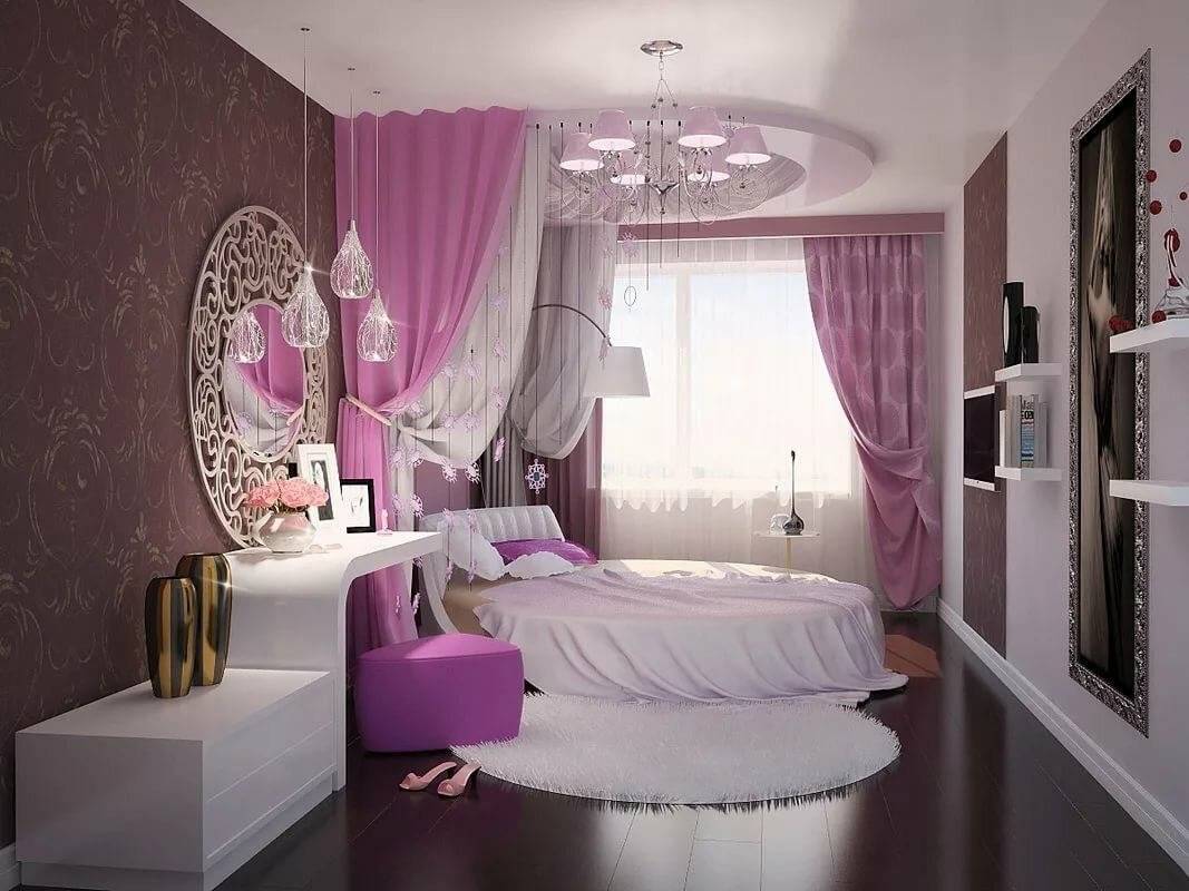 Спальня для девушки (120 фото): современные идеи дизайна