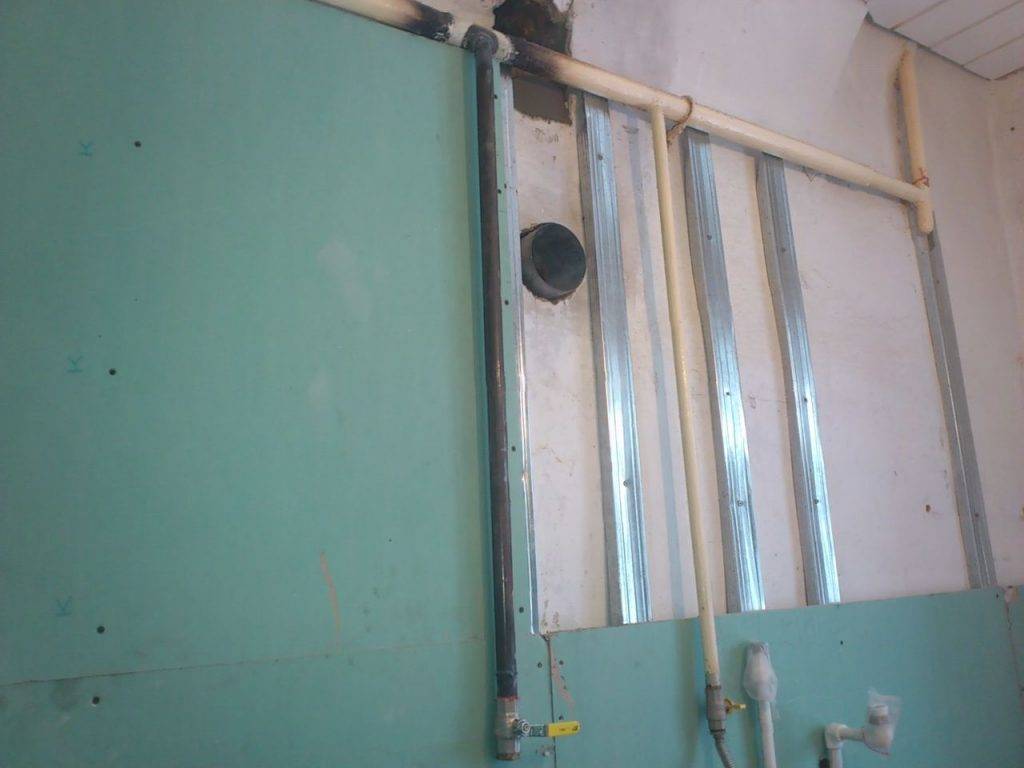 Гипсокартон в ванной комнате, отделка и выравнивание стен под плитку и под покраску. – otdelkasteny.ru