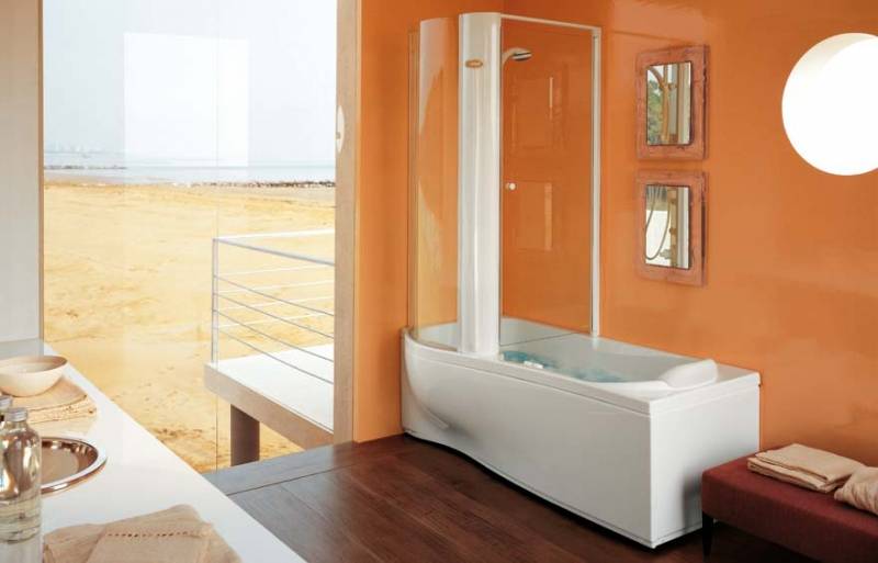 Комбинированная душевая кабина с ванной. виды и тонкости выбора
