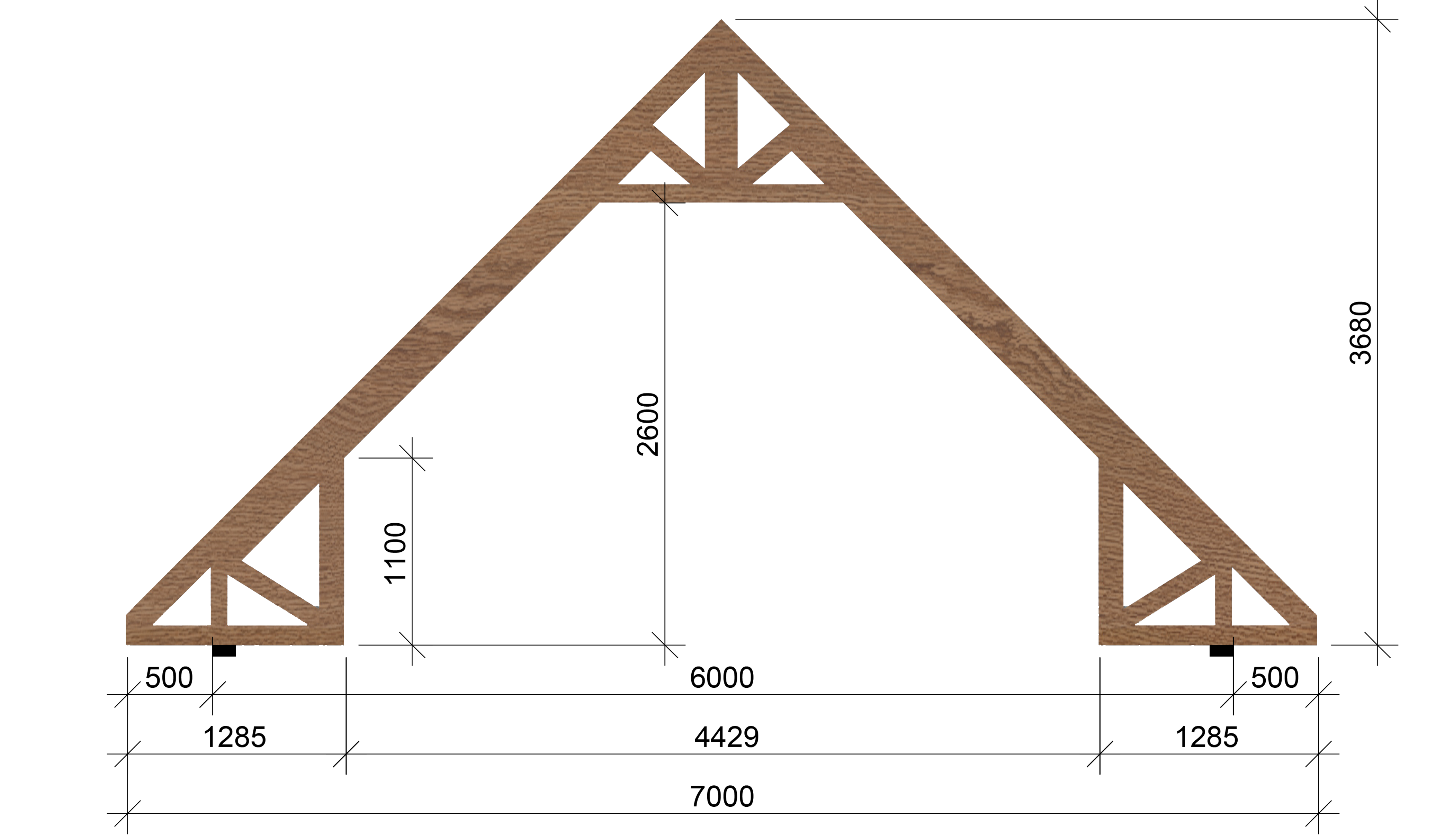 Расчет высоты крыши дома, вычисляем высоту конька крыши