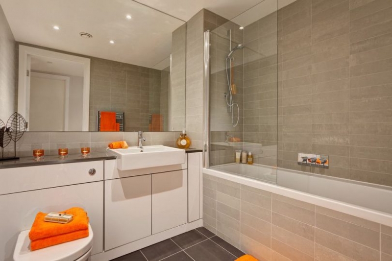 Совмещенная ванная комната — лучшие индивидуальные проекты (135 фото)