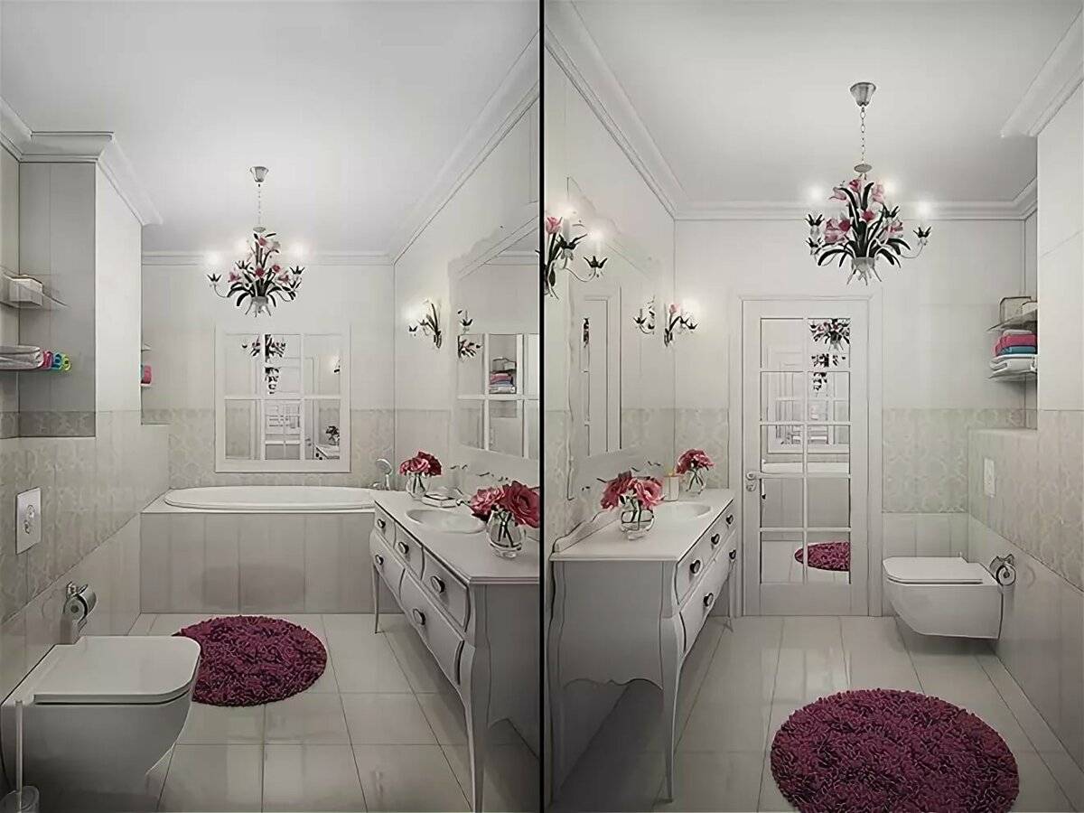 Туалет с ванной дизайн фото совмещенные