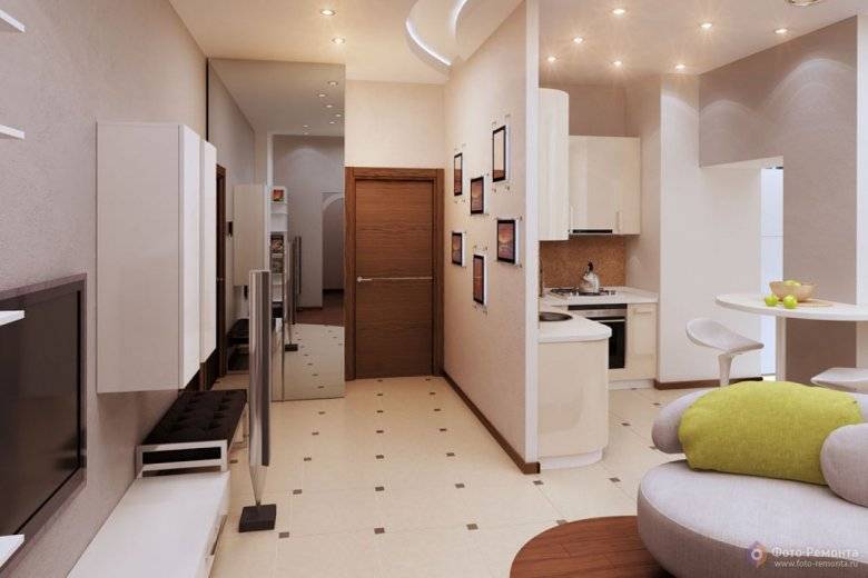 Как отделить кухню от прихожей: дизайн, в однокомнатной квартире, в частном доме, фото дизайна кухни в коридоре