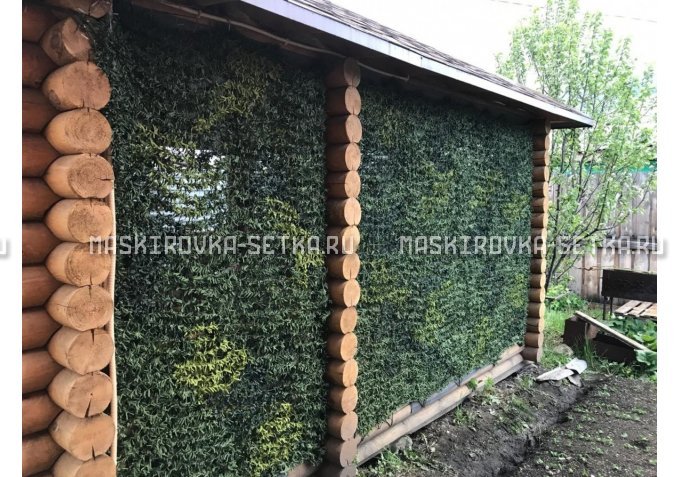 Маскировочная или камуфляжная сетка на забор: типы и виды