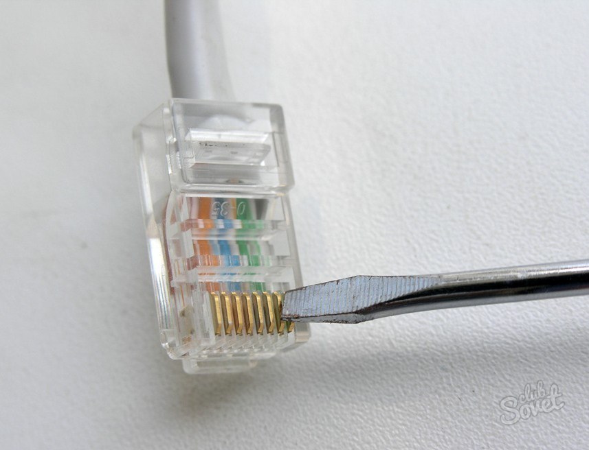 Как обжать витую пару rj-45 - сетевой интернет кабель из 8 жил
