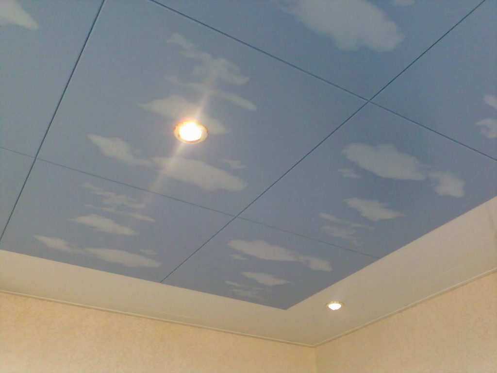 Подвесные кассетные потолки из алюминиевых панелей