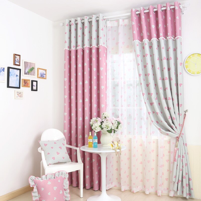Варианты выбора штор для детской комнаты девочки