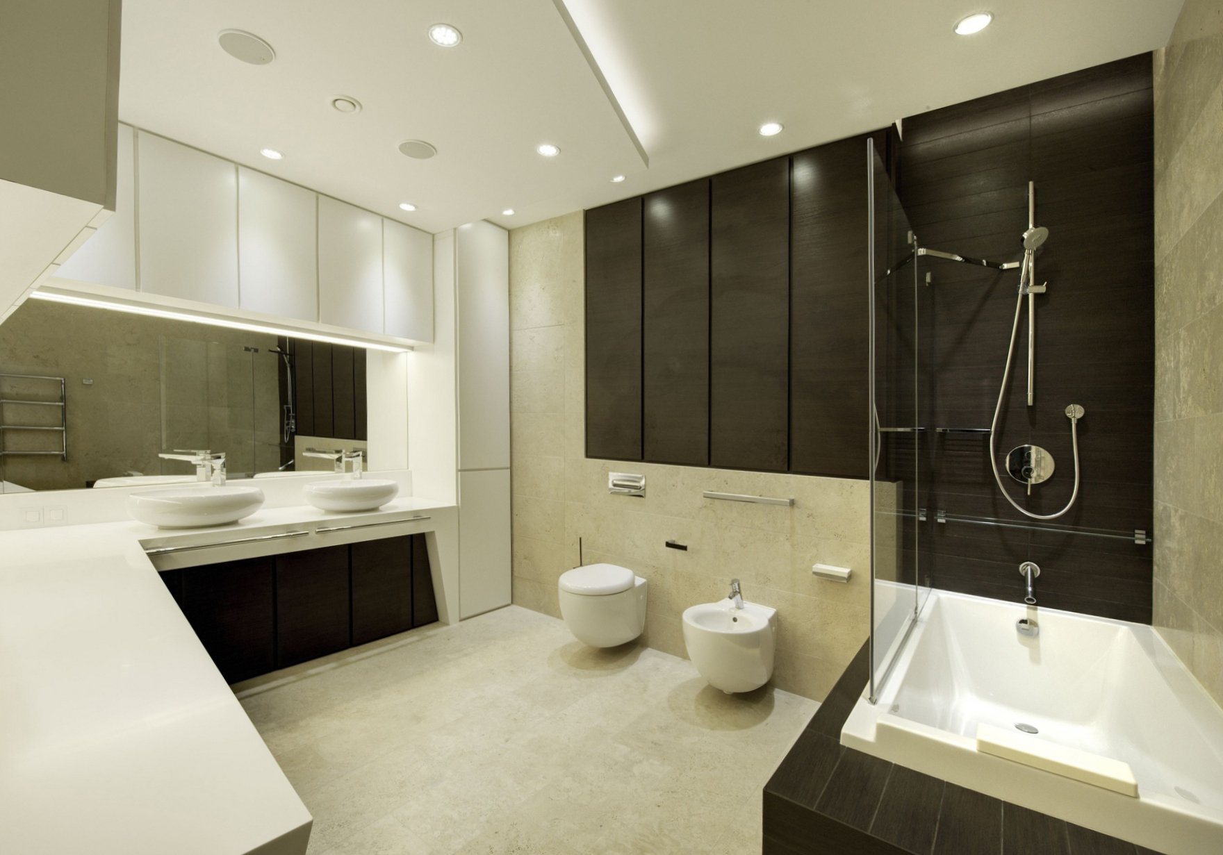 Фото ванной комнаты современный дизайн в квартире реальные